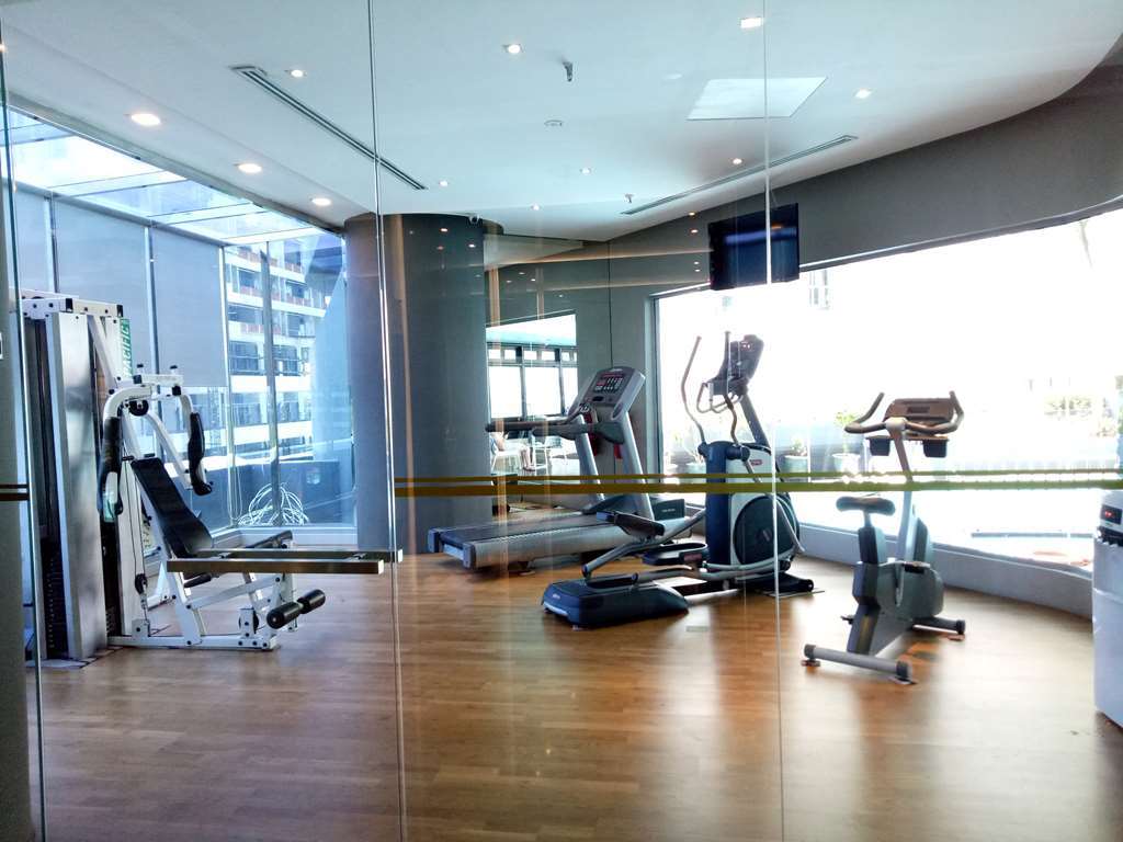 Hotel Dorsett Kuala Lumpur Einrichtungen foto The gym at the hotel